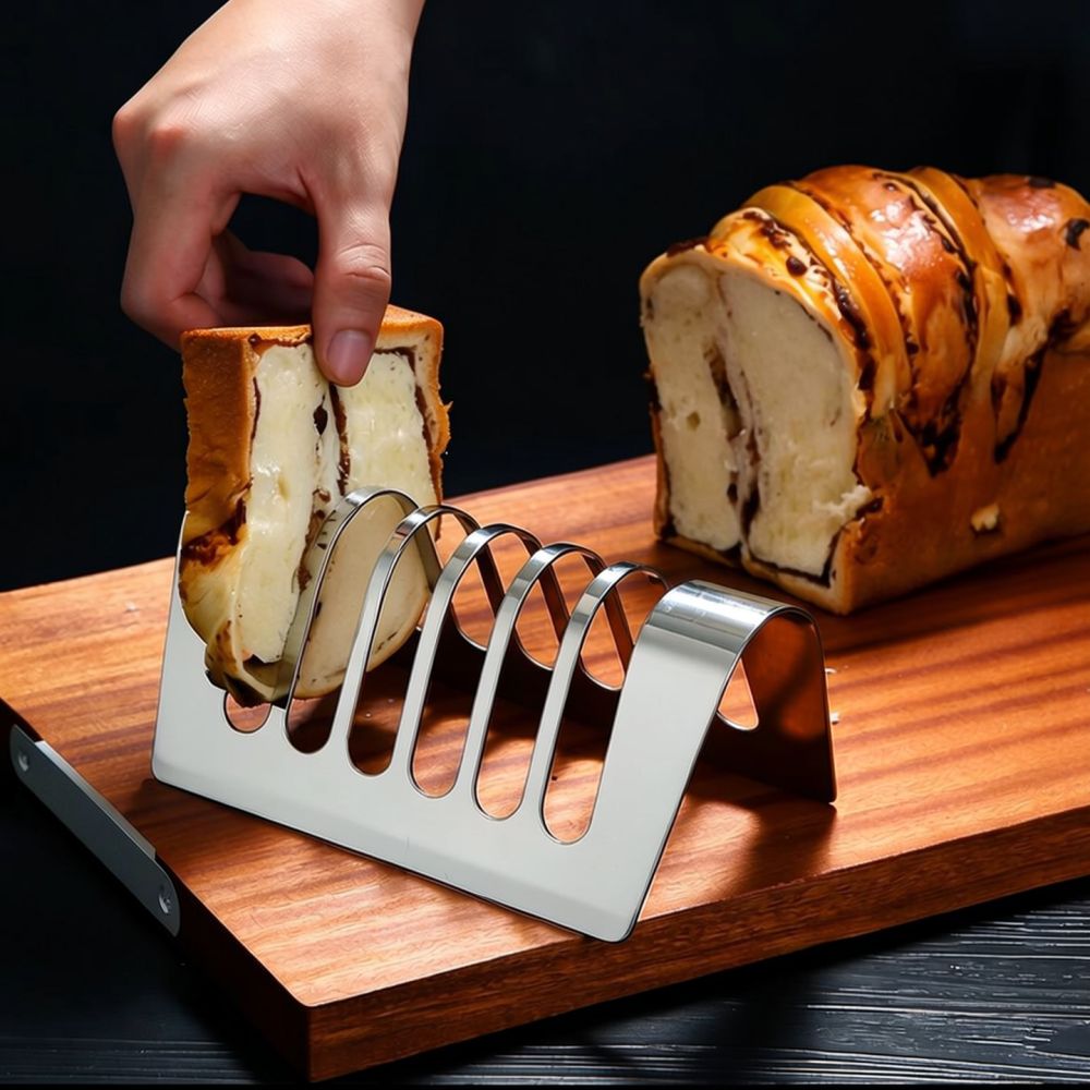 Durable Stainless Steel Bread  - Kitchen Baking Rack ulasan dan harga