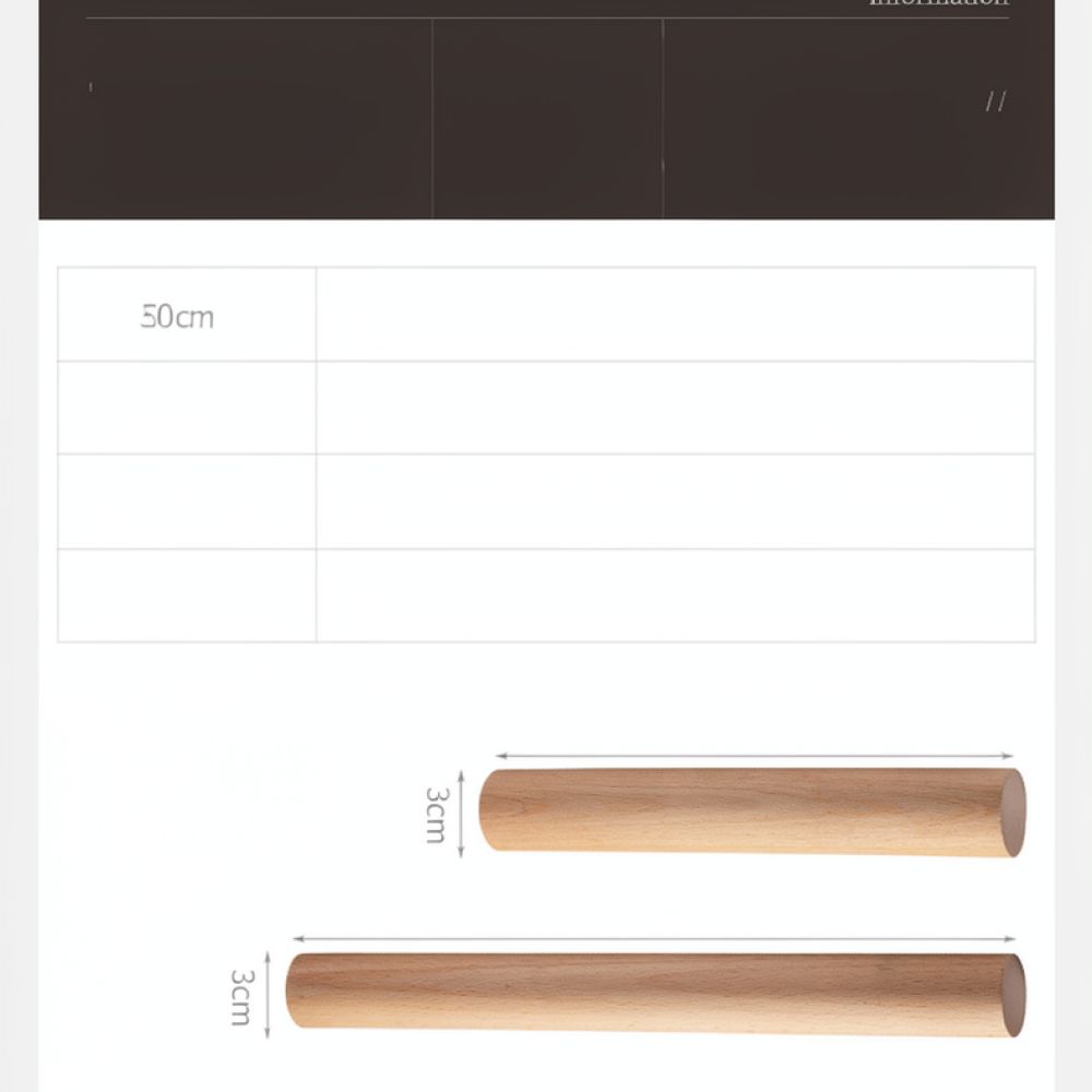 Kitchen Baking Rolling Pin Sol - Kitchen Roller Baking ulasan dan harga