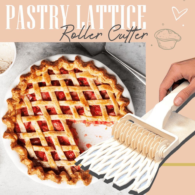 1pc,Pastry Lattice Roller Cutt - Kitchen Roller Baking ulasan dan harga