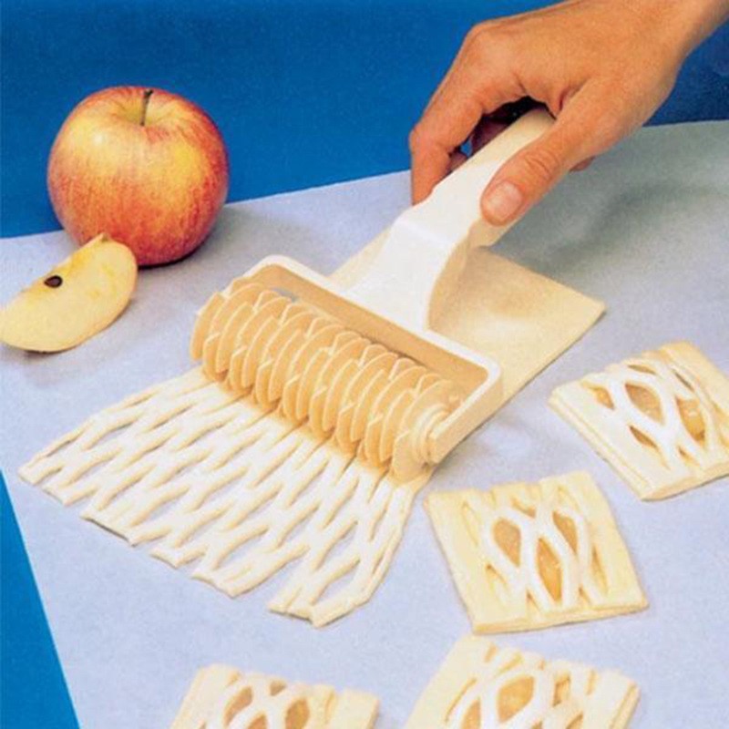 1pc,Pastry Lattice Roller Cutt - Kitchen Roller Baking ulasan dan harga